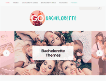 Tablet Screenshot of gobachelorette.com